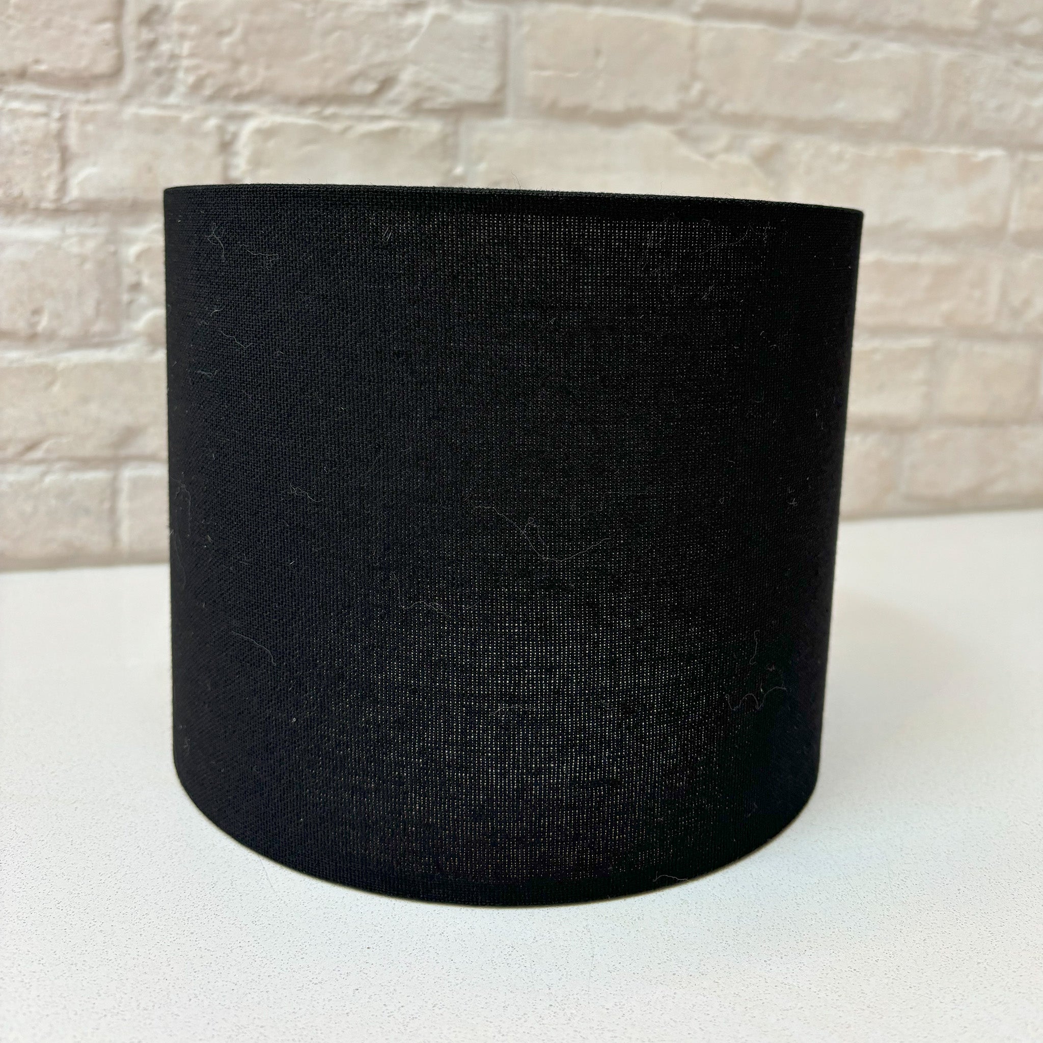 Square Frame Table Lamp in Matt Bronze